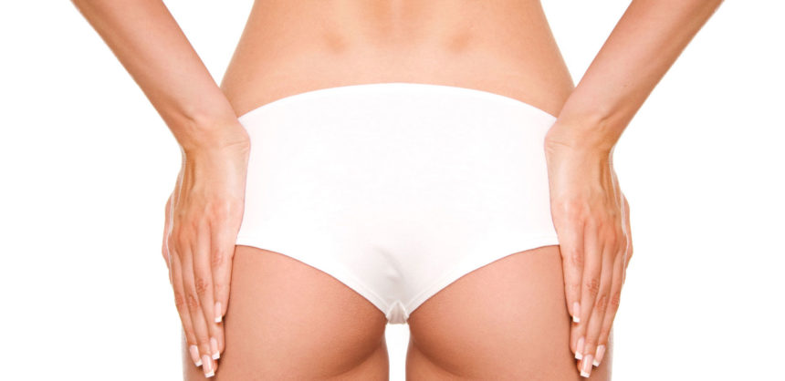 What causes cellulite on buttocks?